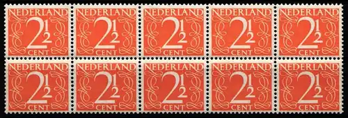 Niederlande 470 postfrisch als 10er Block #NB074