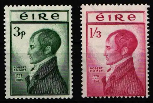 Irland 118-119 postfrisch Robert Emmet #NB087