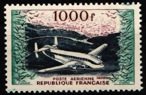 Frankreich 990 postfrisch Flugpostmarke #NB065