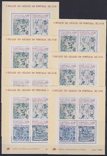 Portugal Lot Kleinbögen je 7x postfrisch #IM733