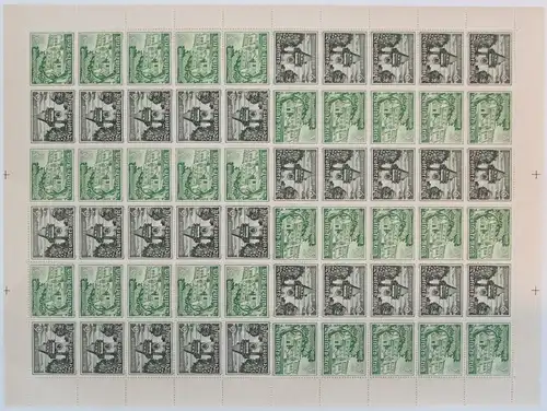 Deutsches Reicht MHB 63-64 postfrisch #NB521