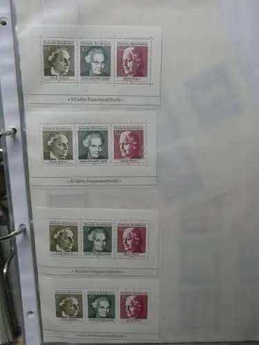 Deutschland Allgemein Briefe, FDCs und mehr im Leitz Binder #LY857