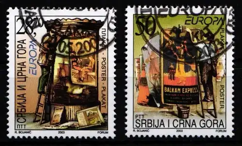 Jugoslawien 3114-3115 gestempelt #KP614