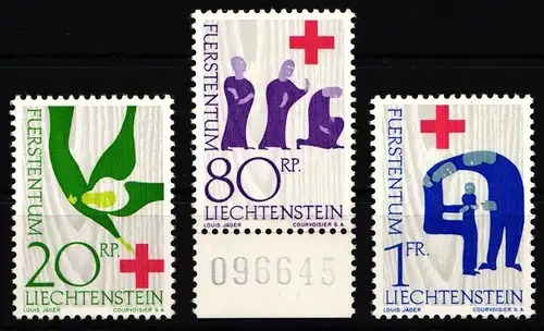 Liechtenstein 428-430 postfrisch #KP644