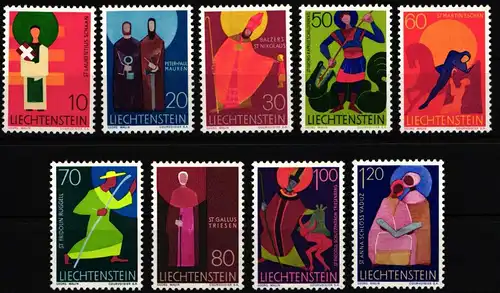 Liechtenstein 486-490 postfrisch #KP655