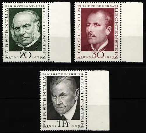 Liechtenstein 503-505 postfrisch #KP658