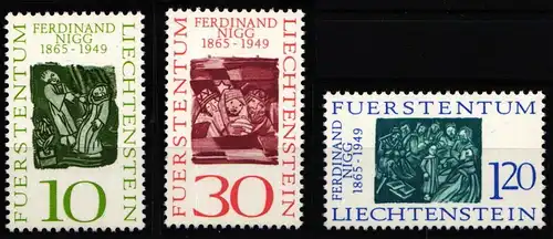 Liechtenstein 455-457 postfrisch #KP650