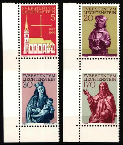 Liechtenstein 470-473 postfrisch #KP653