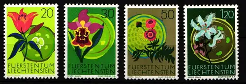 Liechtenstein 521-524 postfrisch #KP664