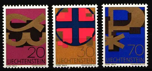 Liechtenstein 482-484 postfrisch #KP654