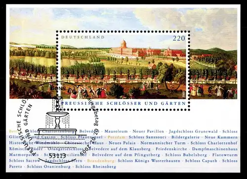 BRD Block 66 gestempelt #GK937