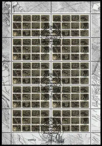 BRD Bund Kleinbogen 2598 gestempelt #ND546