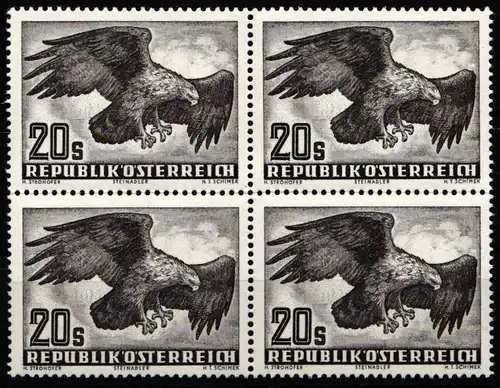 Österreich 968 postfrisch 4er Block #NG020