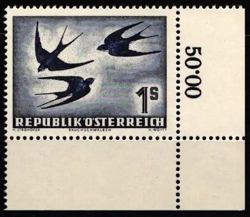 Österreich 984 postfrisch Eckrand #NG027
