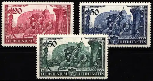 Liechtenstein 180-182 postfrisch #ND875