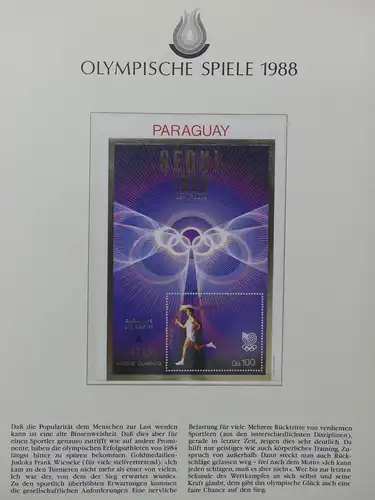 Motiv Olympia Spiele 1988 auf Borek-Seiten #LY882