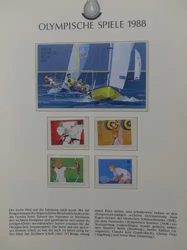 Motiv Olympia Spiele 1988 auf Borek-Seiten #LY882