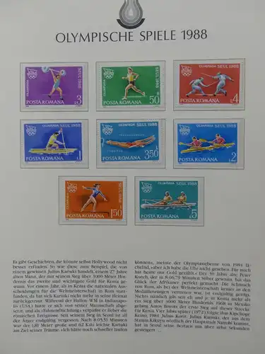 Motiv Olympia Spiele 1988 auf Borek-Seiten #LY882