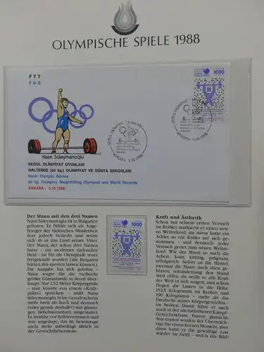 Motiv Olympia Spiele 1988 auf Borek-Seiten #LY882