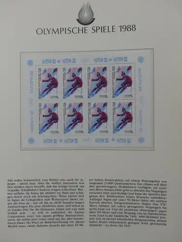 Motiv Olympia Spiele 1988 auf Borek-Seiten #LY882