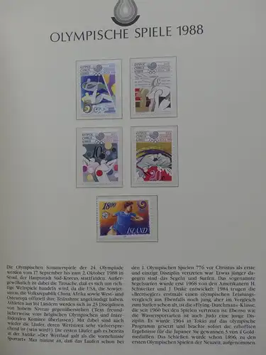 Motiv Olympia Spiele 1988 auf Borek-Seiten #LY882