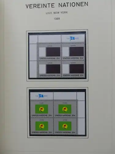 Vereinte Nationen New York ** besammelt auf selbstgestalteten Seiten #LY900