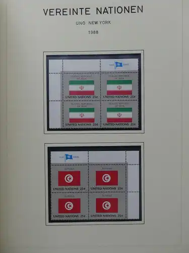 Vereinte Nationen New York ** besammelt auf selbstgestalteten Seiten #LY900