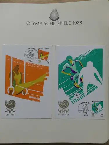 Motiv Olympia Spiele 1988 auf Borek-Seiten #LY883