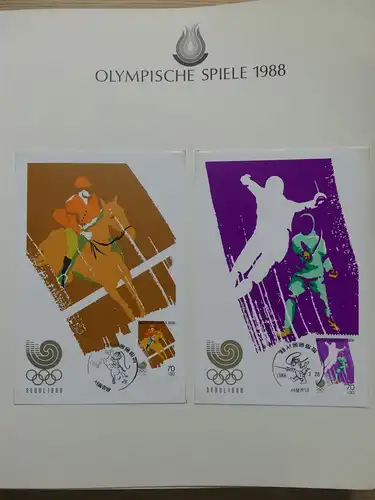 Motiv Olympia Spiele 1988 auf Borek-Seiten #LY883