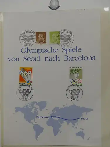 Motiv Olympia Spiele 1988 auf Borek-Seiten #LY883