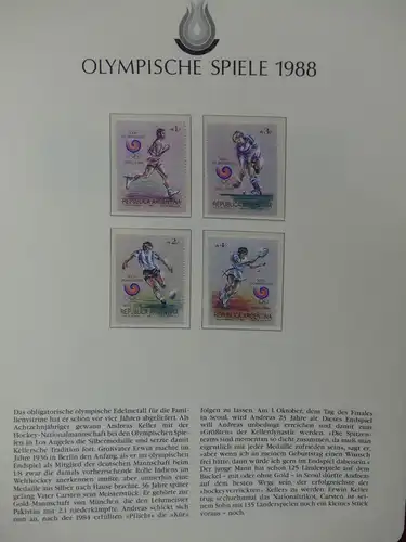Motiv Olympia Spiele 1988 auf Borek-Seiten #LY883