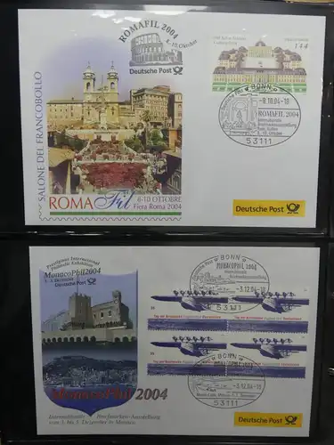 BRD Bund FDCs Bund nach 2000 im Post Binder #LY891