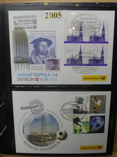 BRD Bund FDCs Bund nach 2000 im Post Binder #LY891