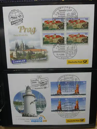 BRD Bund FDCs Bund nach 2000 im Post Binder #LY891