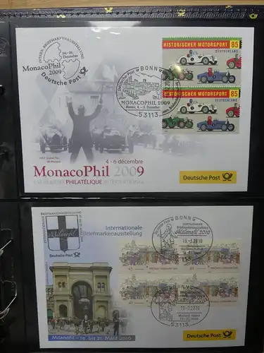 BRD Bund FDCs Bund nach 2000 im Post Binder #LY891