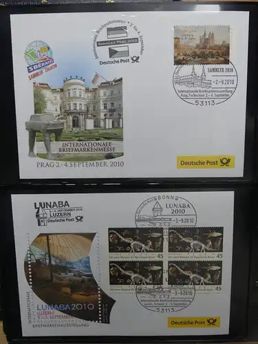 BRD Bund FDCs Bund nach 2000 im Post Binder #LY891