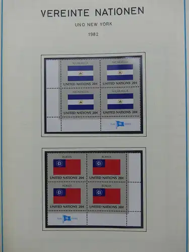 Vereinte Nationen New York ** besammelt auf selbstgestalteten Seiten #LY898