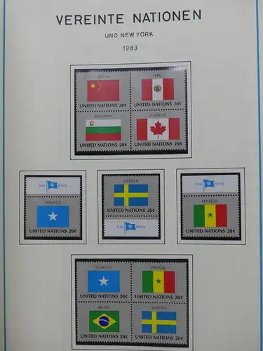 Vereinte Nationen New York ** besammelt auf selbstgestalteten Seiten #LY898