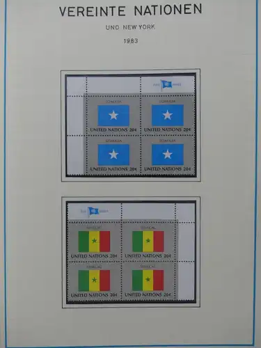 Vereinte Nationen New York ** besammelt auf selbstgestalteten Seiten #LY898
