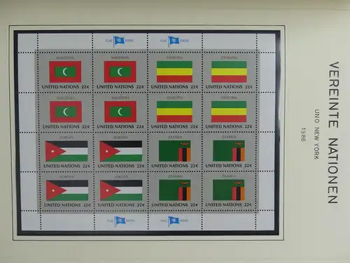 Vereinte Nationen New York ** besammelt auf selbstgestalteten Seiten #LY898