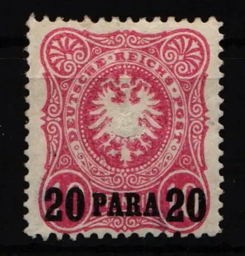 Deutsche APA Türkei 2 mit Falz #NA625