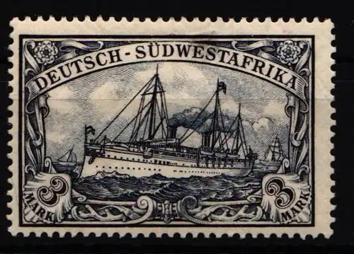 Deutsche Kolonien Deutsch-Südwestafrika 22 mit Falz #NA696