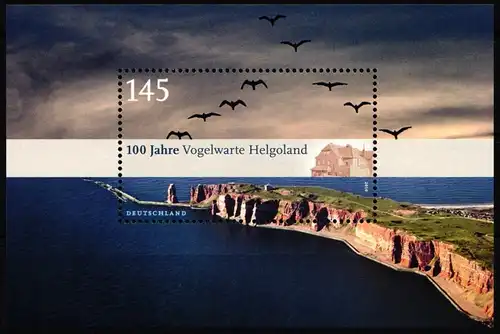 BRD Block 77 postfrisch Helgoland #NH261