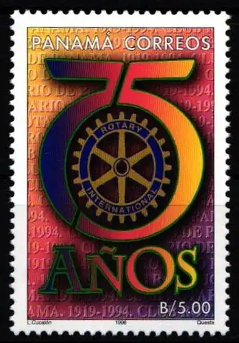 Panama 1766 postfrisch Rotary Club #ND045