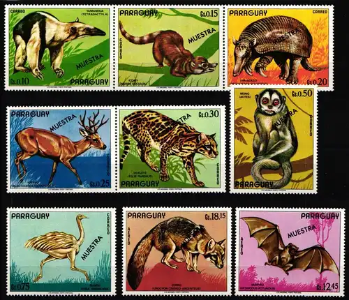 Paraguay Block 197 postfrisch Kunst, Muster #ND219