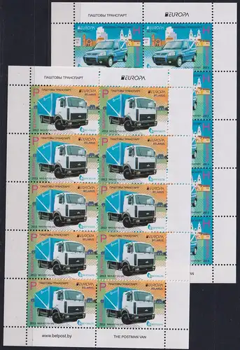 Weißrußland 950-951 postfrisch als Kleinbögen, Cept #NE446