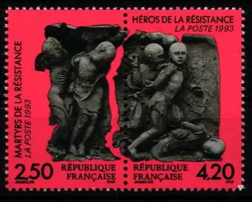 Frankreich 2959-2960 postfrisch als Paar #KP695