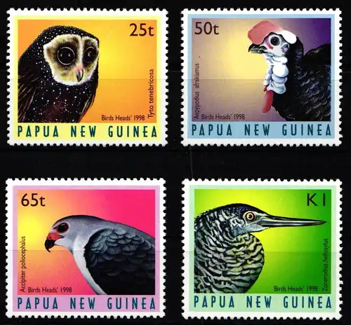 Papua Neuguinea 813-816 postfrisch #KJ274