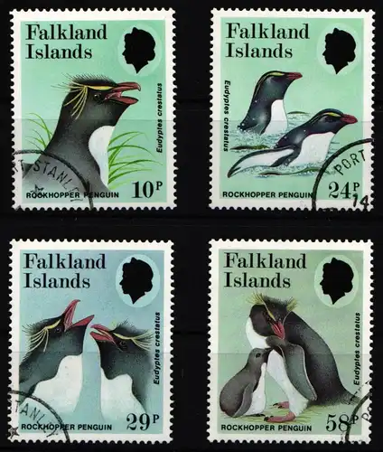 Falklandinseln 453-456 gestempelt #KP902