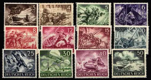 Deutsches Reich 831-842 postfrisch #KU488
